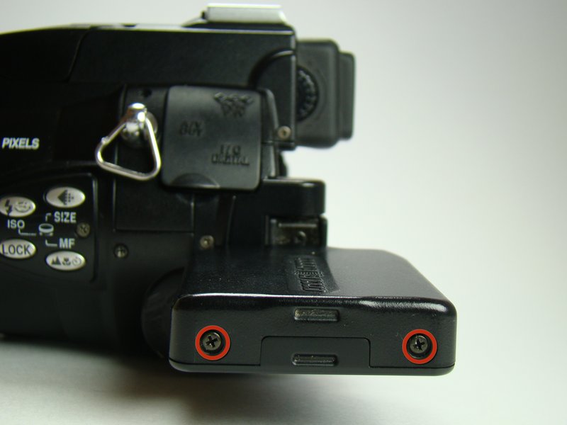 Nikon Coolpix E5700 Rear LCD Replacement