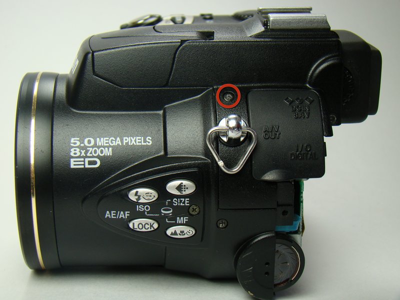 Nikon Coolpix E5700 Top Cover Replacement