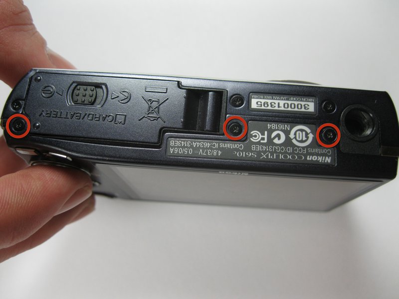 Nikon COOLPIX S610c Rear Casing Replacement