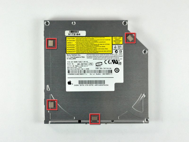 Mac mini Model A1283 Optical Drive Replacement