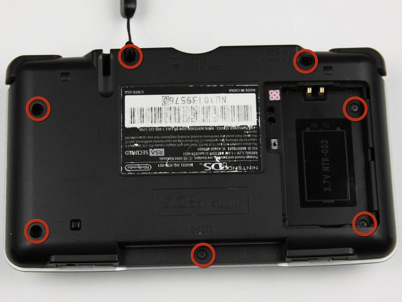 Nintendo DS Back Panel Replacement