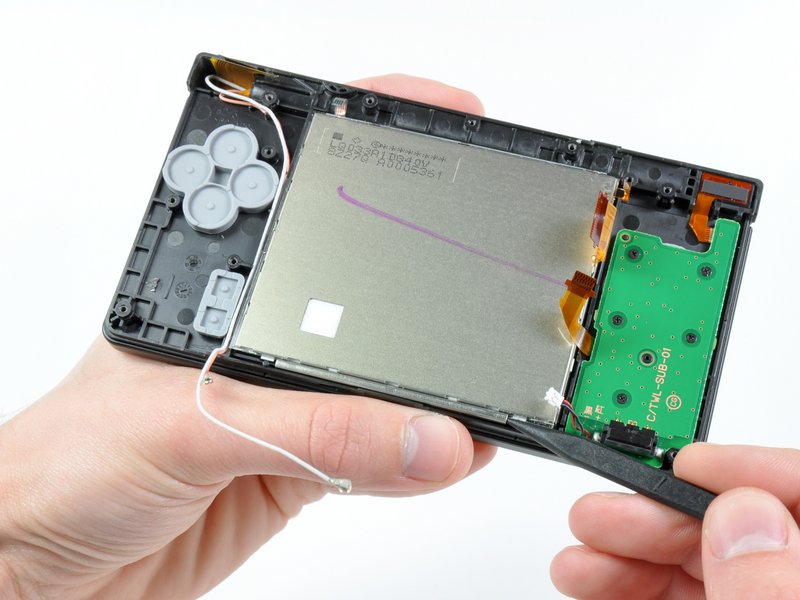 Nintendo DSi Lower LCD Assembly Replacement