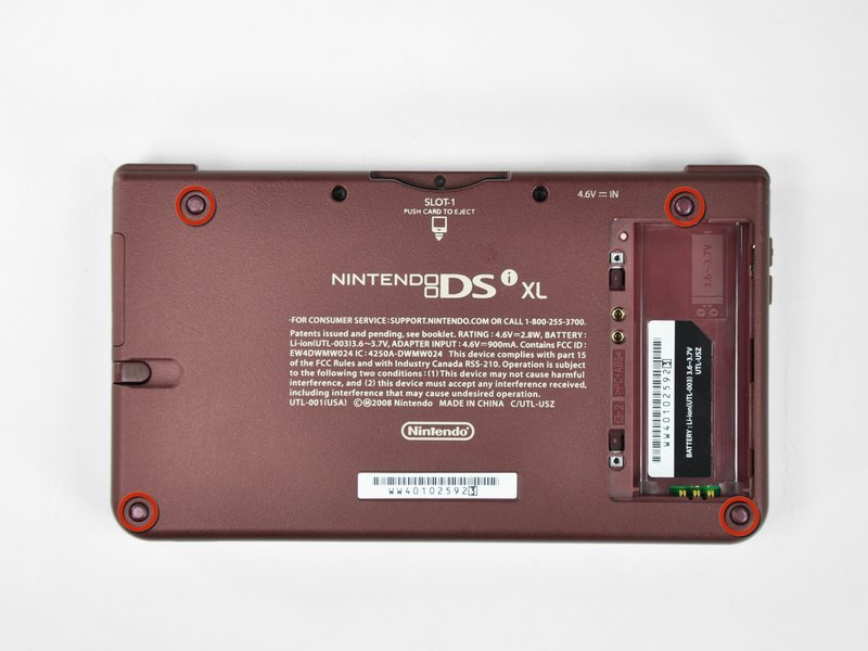 Nintendo DSi XL Lower Case Replacement