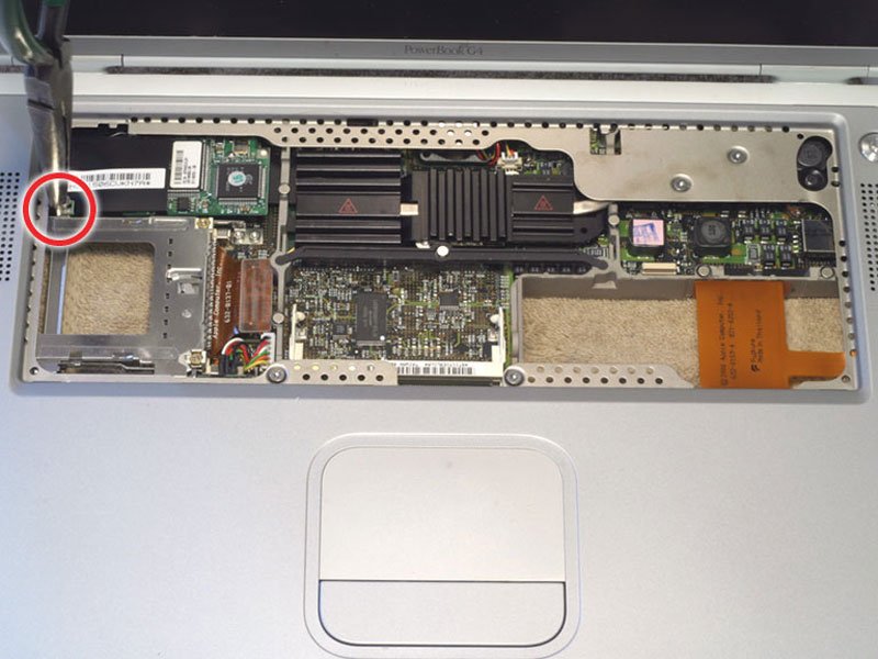 PowerBook G4 Titanium Mercury Modem Replacement
