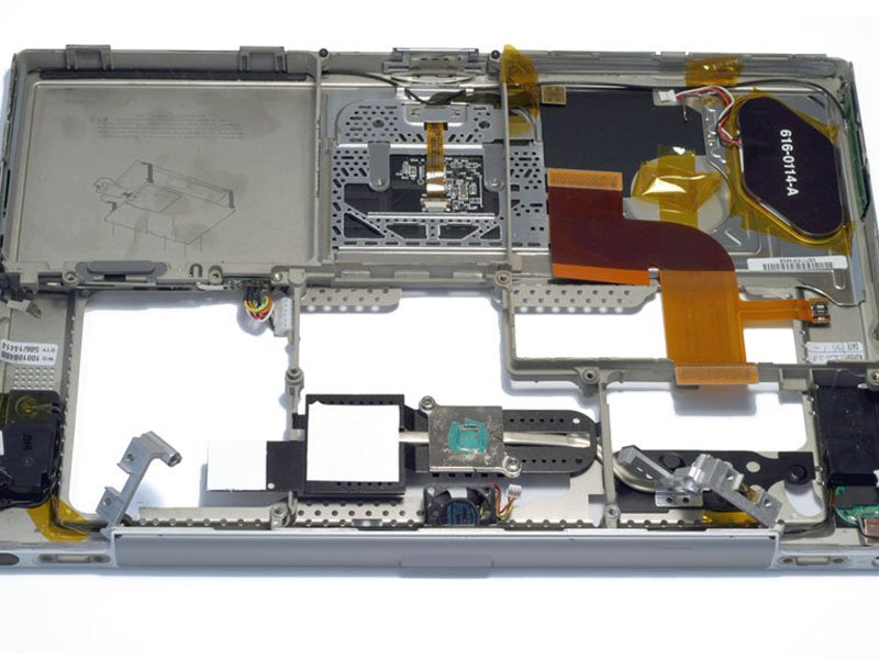 PowerBook G4 Titanium Mercury Upper Case Replacement