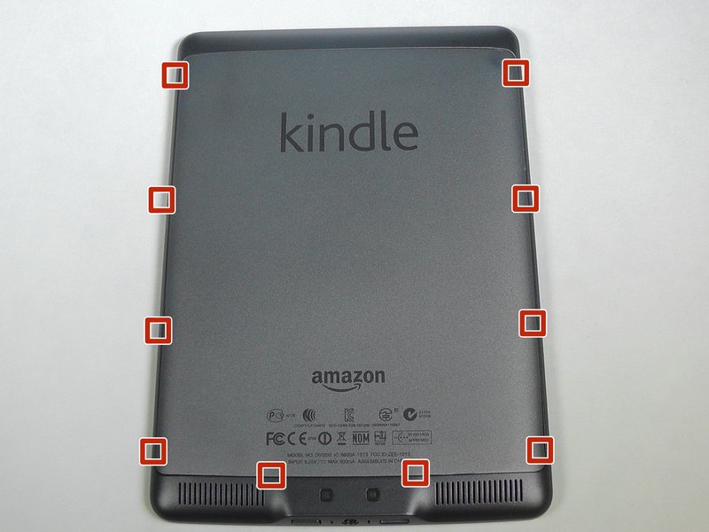 Kindle Touch Back Cover Replacement